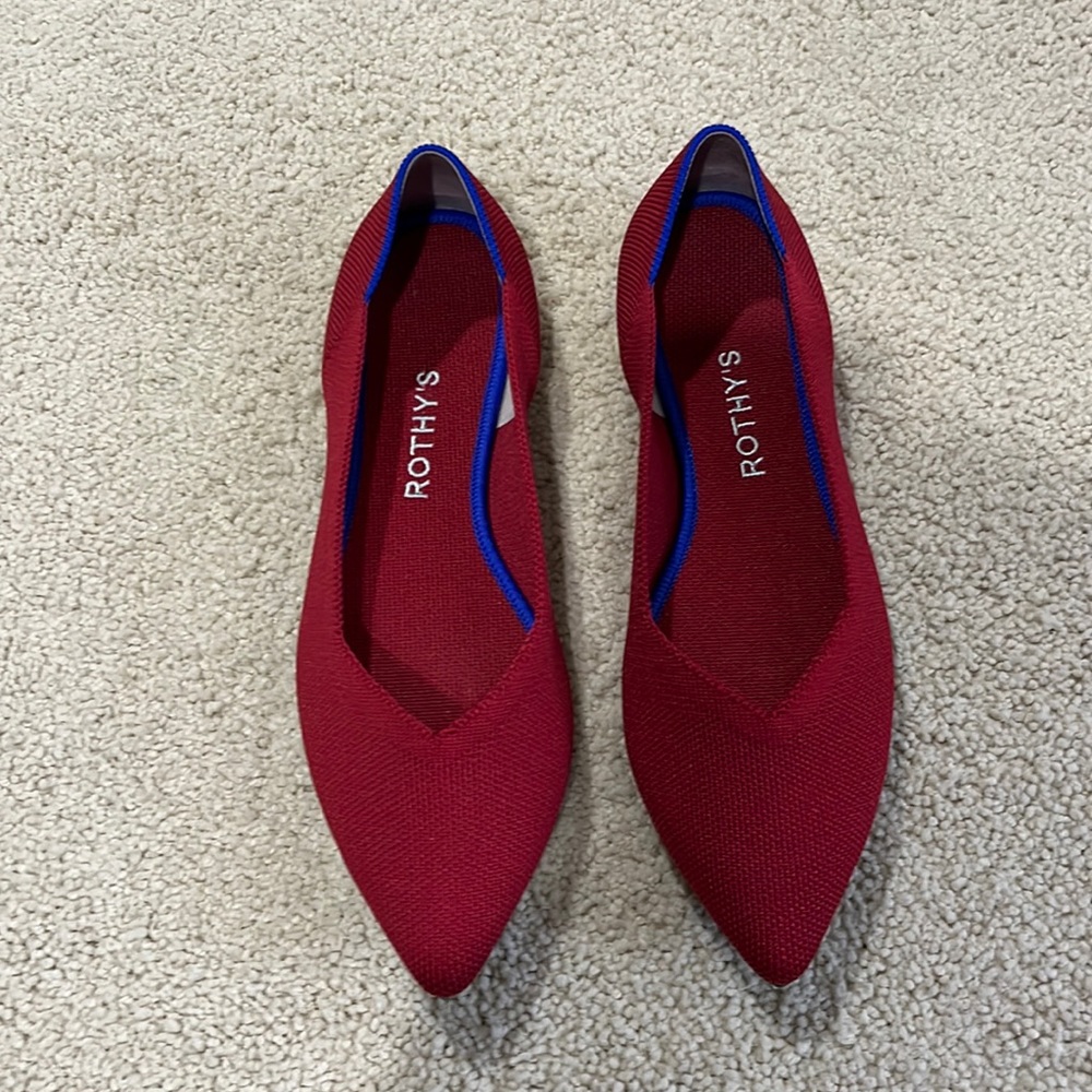 Red Rothy’s Pointed Flat